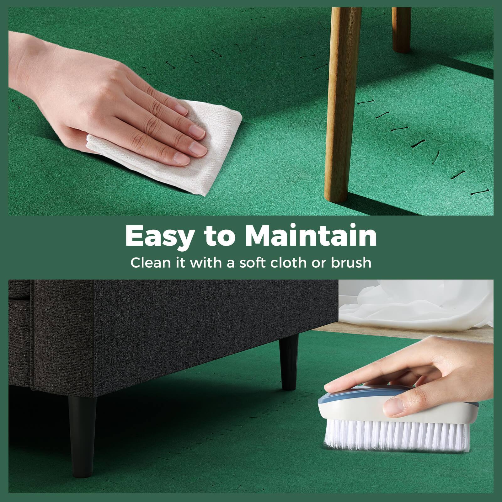 Easy to Maintain  
Clean it with a soft cloth or brush