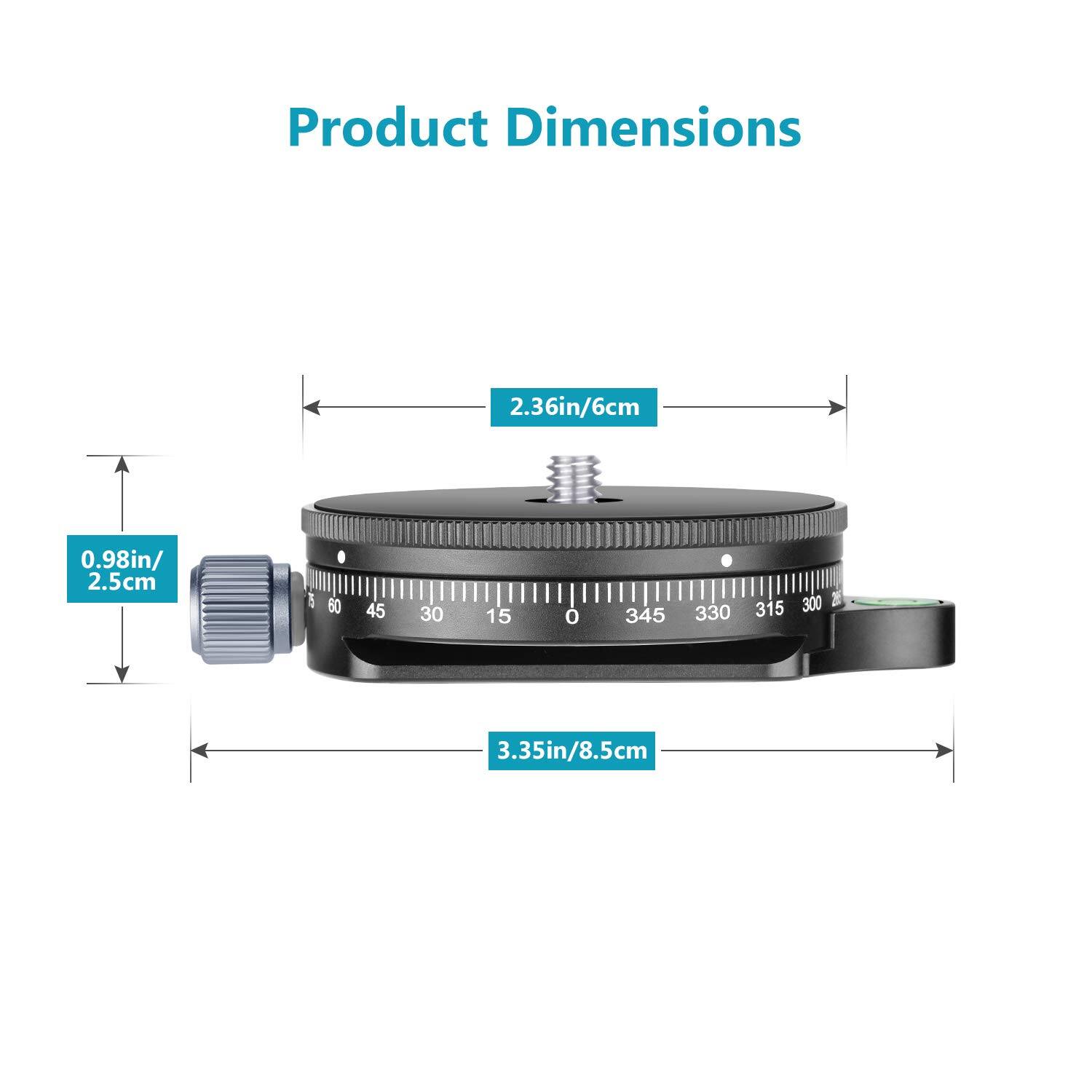 Product Dimensions  
2.36in/6cm  
0.98in/2.5cm  
3.35in/8.5cm