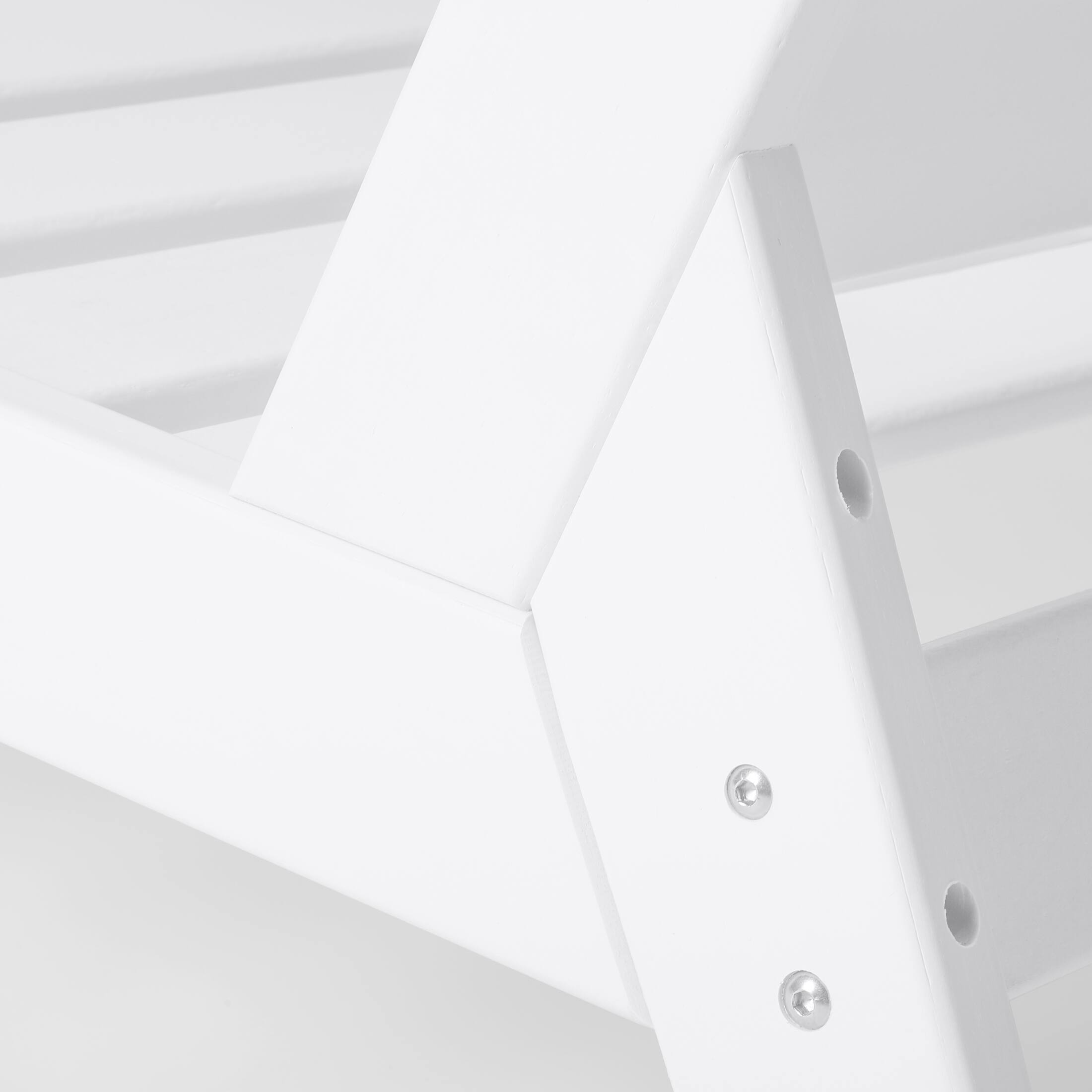 Alt View 4. WestinTrends - WestinTrends Avalon Outdoor Patio HDPE Deep Seating Sectional Loveseat - White.