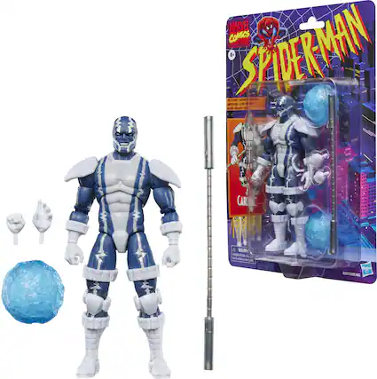 MARVEL COMICS SPIDER-MAN
CARLTON
WARNING: Small parts. Not for children under 3 years.