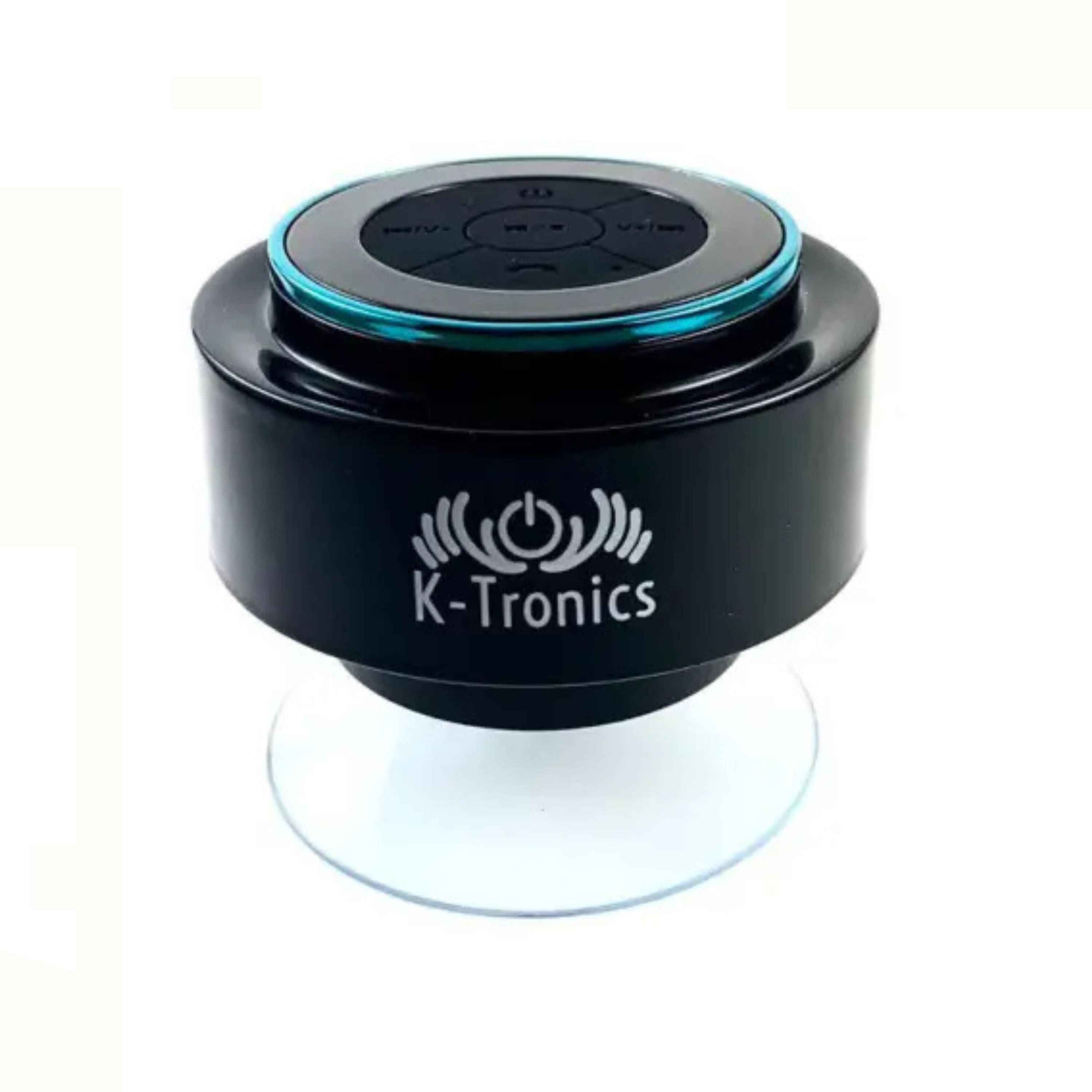 Kitcheniva - Waterproof Bluetooth Shower Speaker IPX6 Portable Wireless Speaker Black - Blue