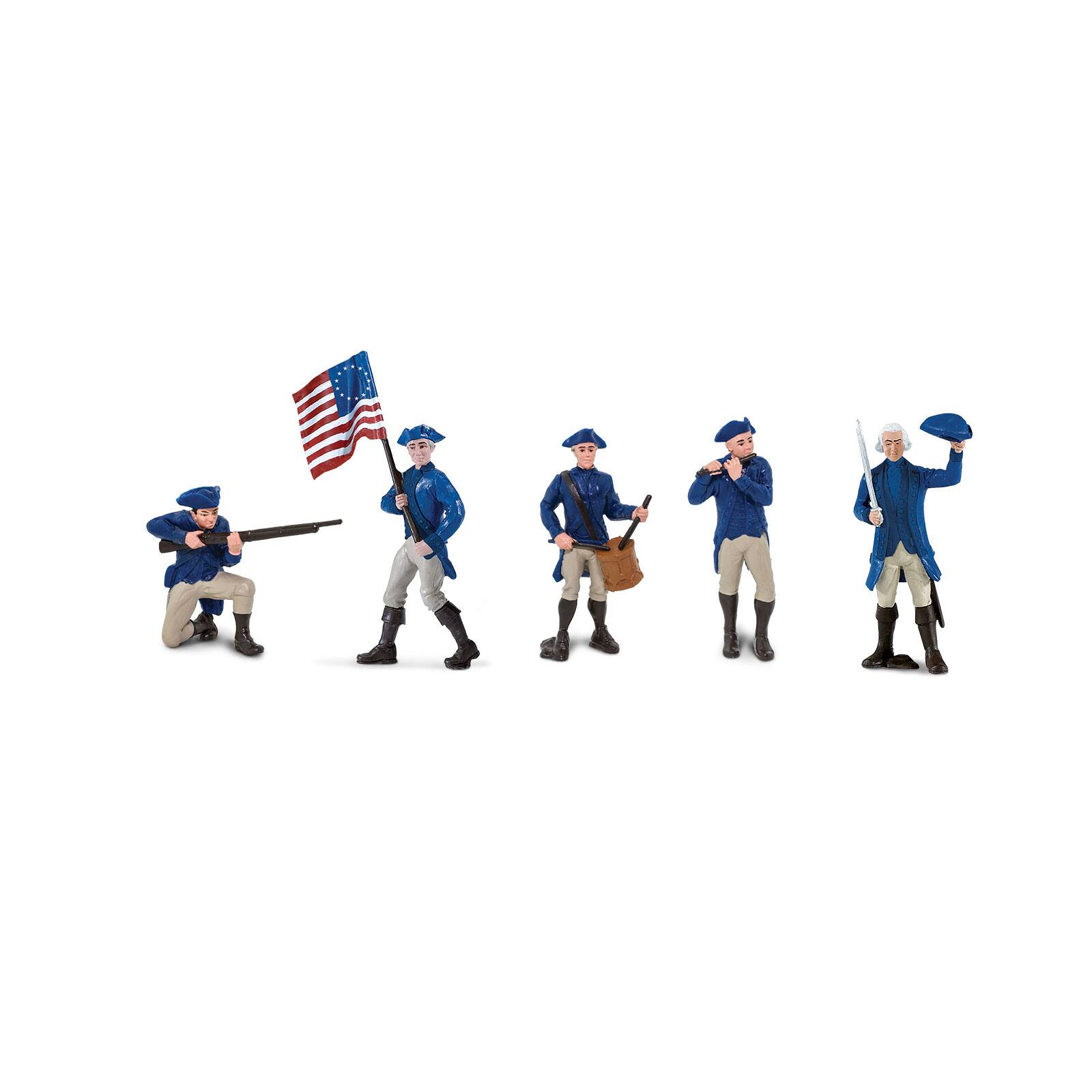 Back. Safari Ltd. - American Rev. War Continental Army Toob Toy.
