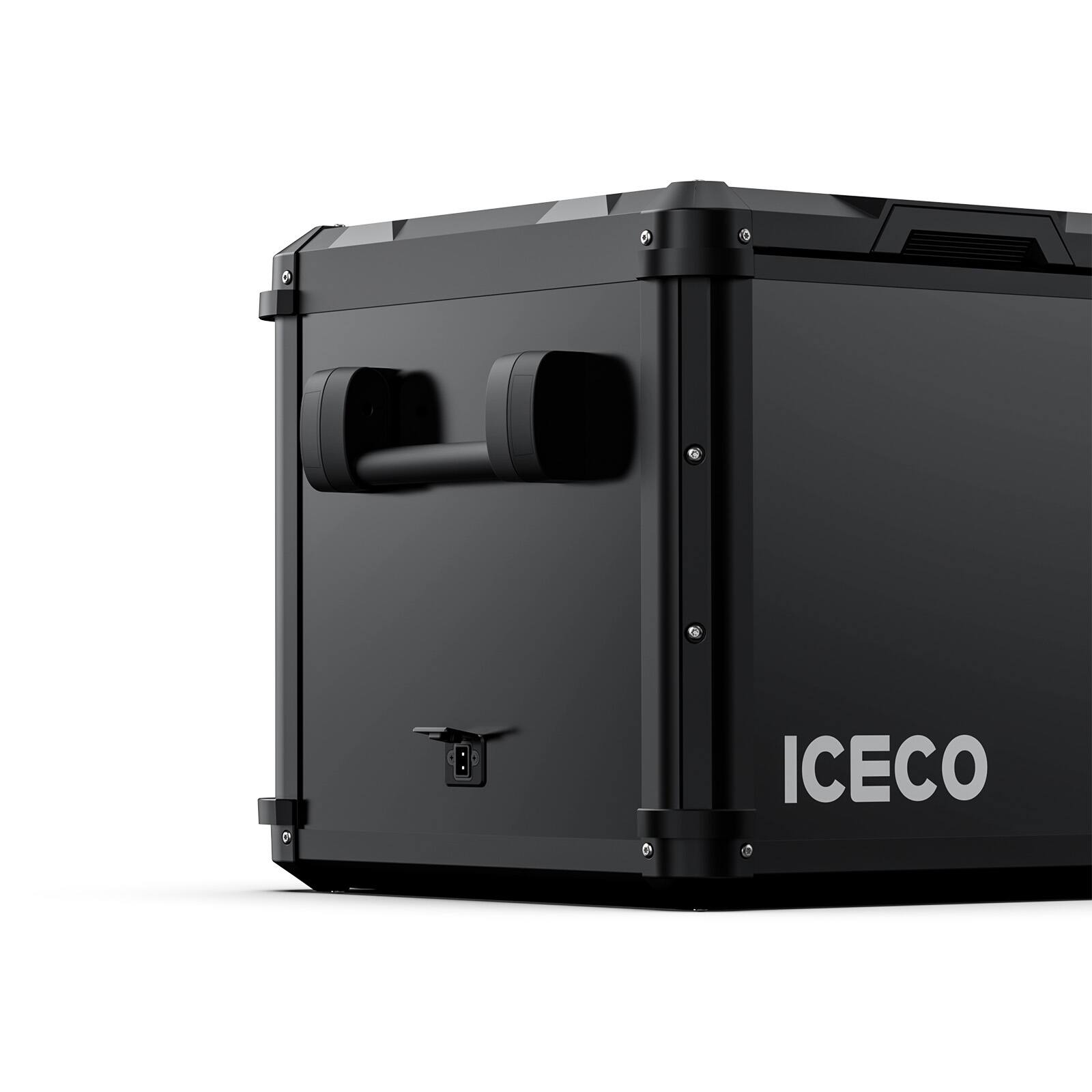 Alt View 2. ICECO - VL45ProD (Gen II) Dual Zone 45QT Portable Freezer Black - Black.