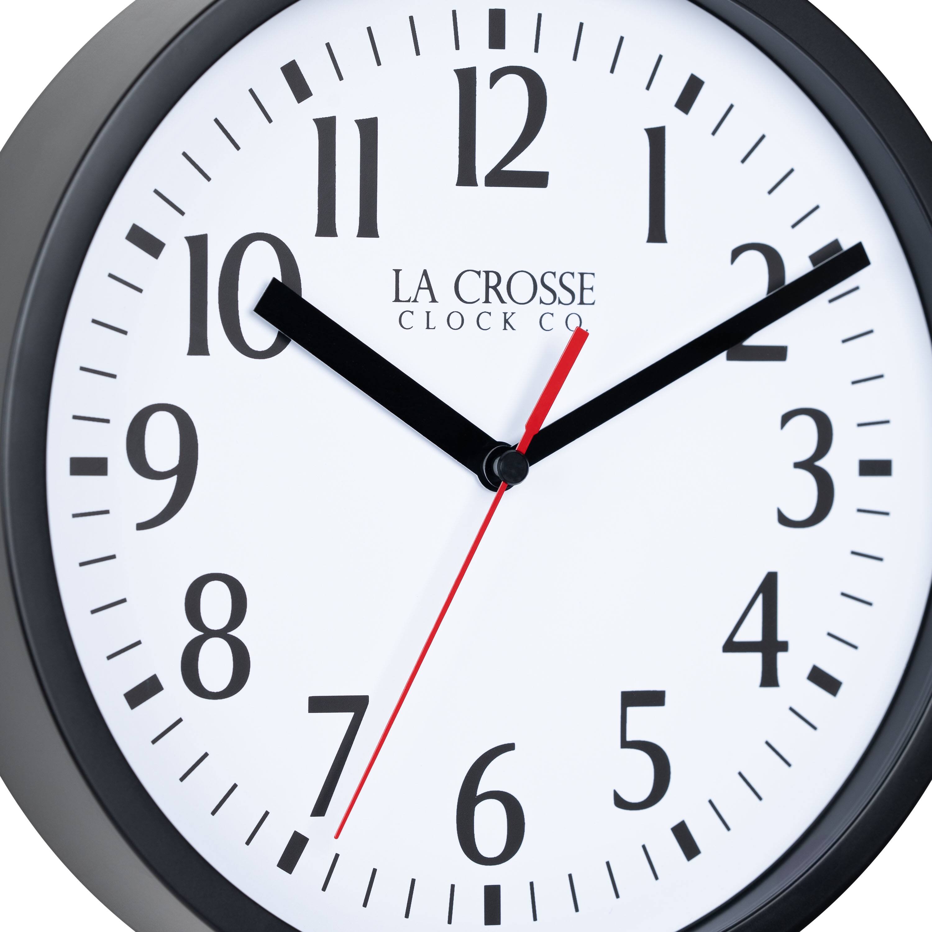 Il 12 1 10 LA CROSSE CLOCK CO 9 8 7 6 5 2 3 4