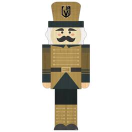 Fan Creations - Vegas Golden Knights 31'' Nutcracker Leaner - Multicolor