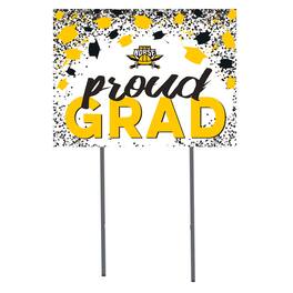 Jardine - Northern Kentucky University Norse 18" x 24" Proud Grad Yard Sign - White