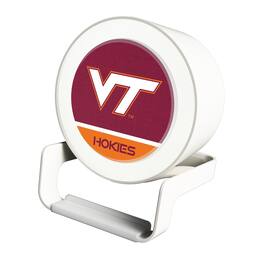 Keyscaper - Virginia Tech Hokies Night Light Wireless Charger And Bluetooth Speaker - Multicolor