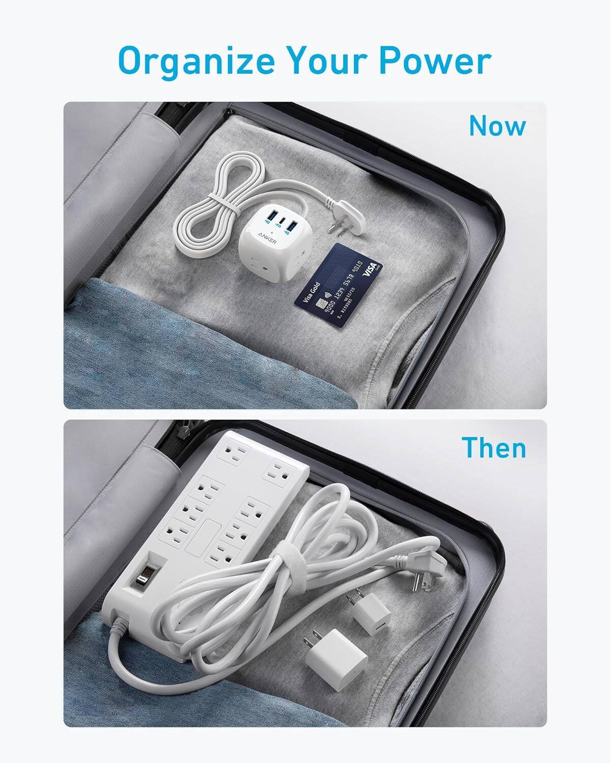 Organize Your Power Now

ANKER STEPS VISA Gold 5578 Visa W PESA 1 000P

Then