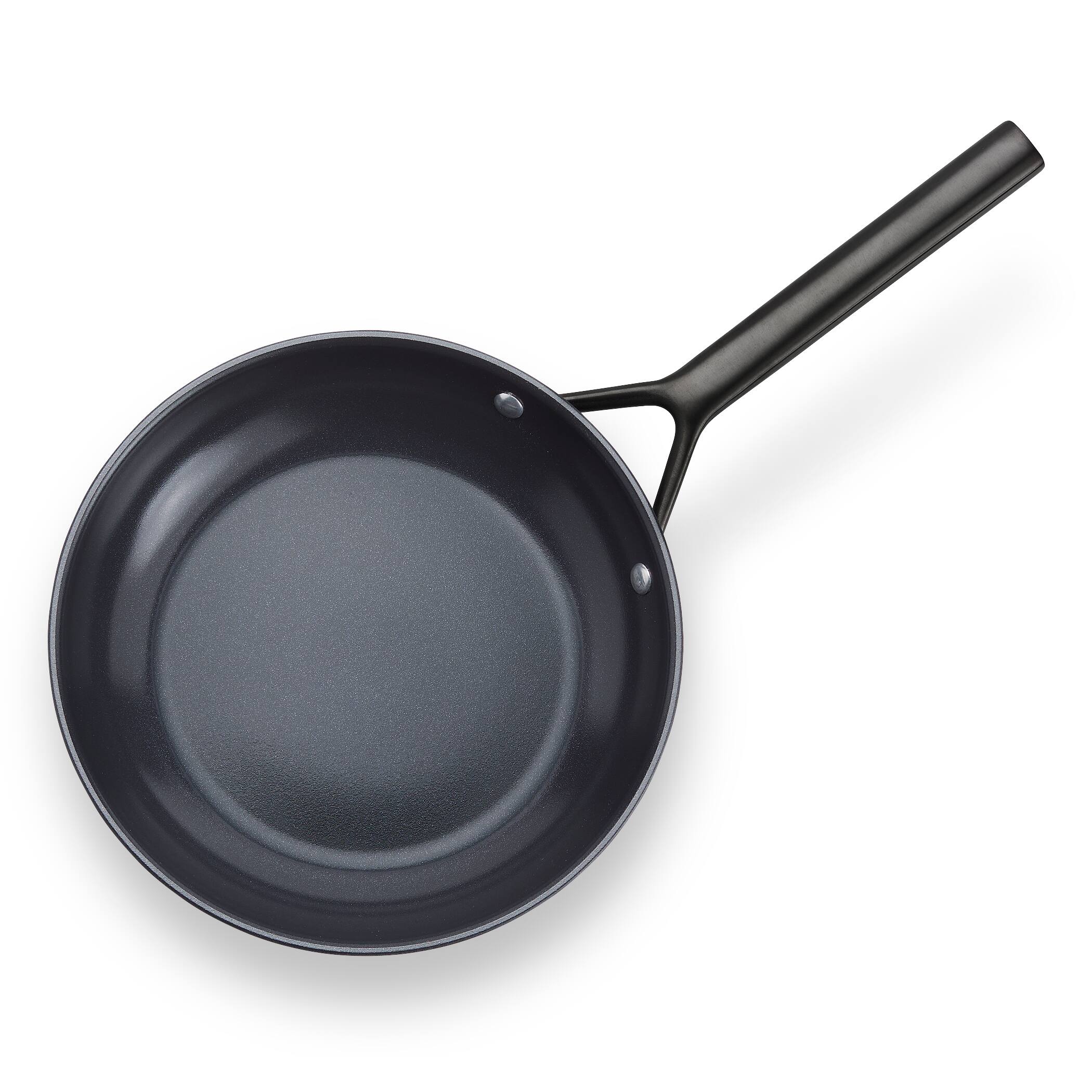 Alt View 2. ZWILLING - ZWILLING Milano 12-inch Aluminum Ceramic Nonstick  Fry Pan - Black.