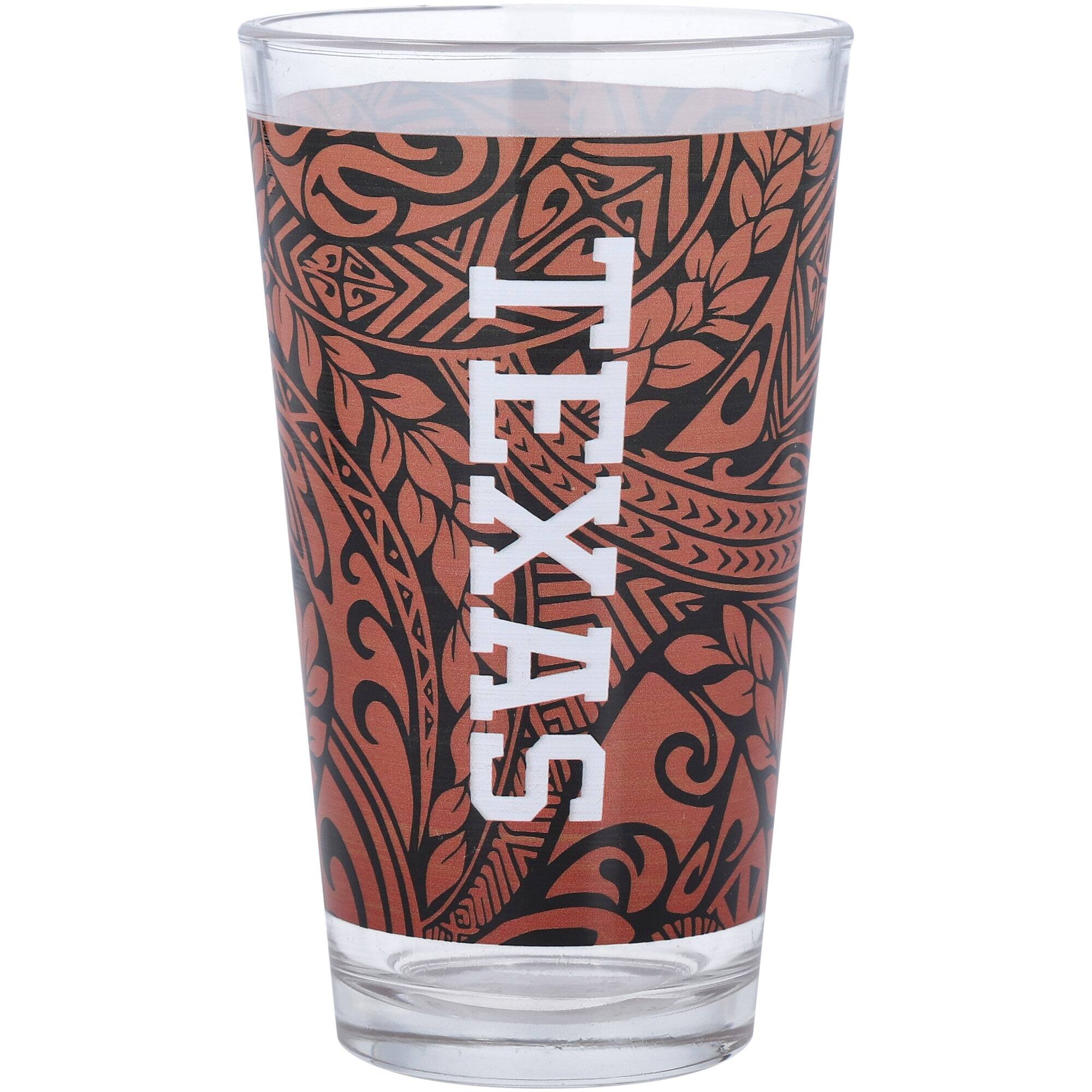 Alt View 1. Indigo Falls - Texas Longhorns 16oz. Ohana Pint Glass - Multicolor.