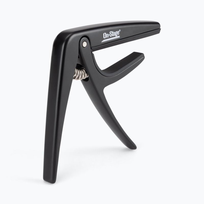 Alt View 6. On Stage Stands - On-Stage GA300 Classical Guitar Capo, Black - Black.