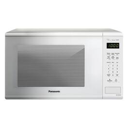 Panasonic - Nn-su656w 1.3 Cubic-ft, 1,100-watt Microwave (white) - Gray/Silver