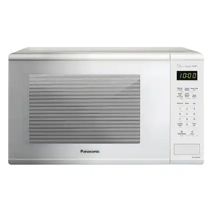 2017
10:00
Popcorn
SensorCook (I Love)
Reheat (S7)
Power
Auto Level
Defrost
Keep (Wivel) (b/kg)
Warm
Quick30
More
Less
1
2
3
4
5
6
7
8
9
Cooking Timer
0
Clock Set
0
Stop/Reset
Start
Panasonic
NN-SU656W