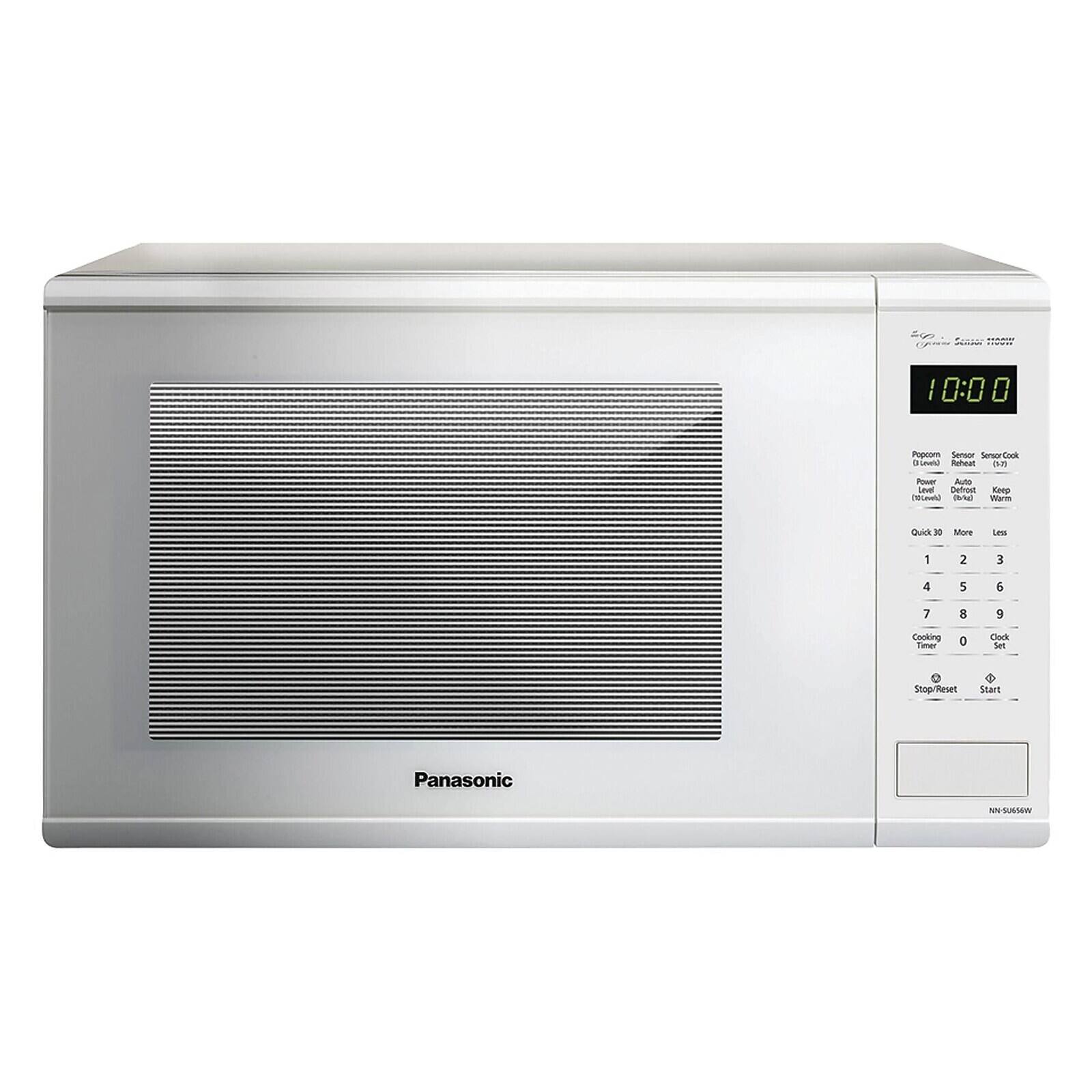 2017  
10:00  
Popcorn  
SensorCook (I Love)  
Reheat (S7)  
Power  
Auto Level  
Defrost  
Keep (Wivel) (b/kg)  
Warm  
Quick30  
More  
Less  
1  
2  
3  
4  
5  
6  
7  
8  
9  
Cooking Timer  
0  
Clock Set  
0  
Stop/Reset  
Start  
Panasonic  
NN-SU656W