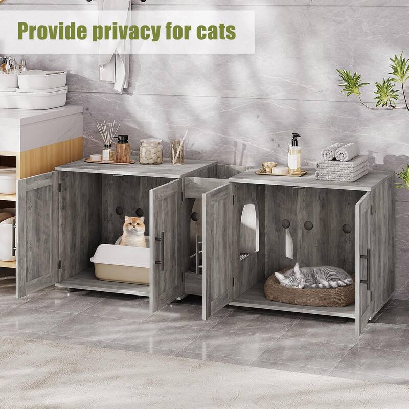 Provide privacy for cats