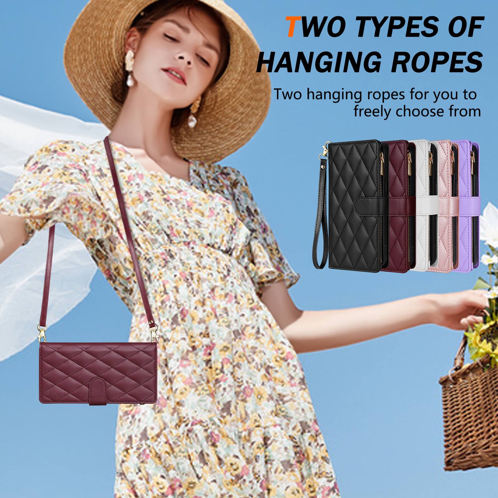 TWO TYPES OF HANGING ROPES  
Two hanging ropes for you to freely choose from