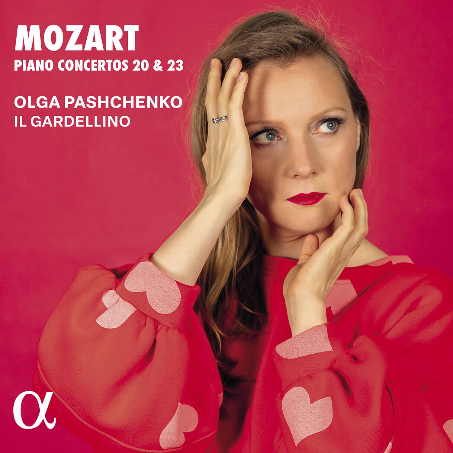 MOZART  
PIANO CONCERTOS 20 & 23  

OLGA PASHCHENKO  
IL GARDELLINO  

α