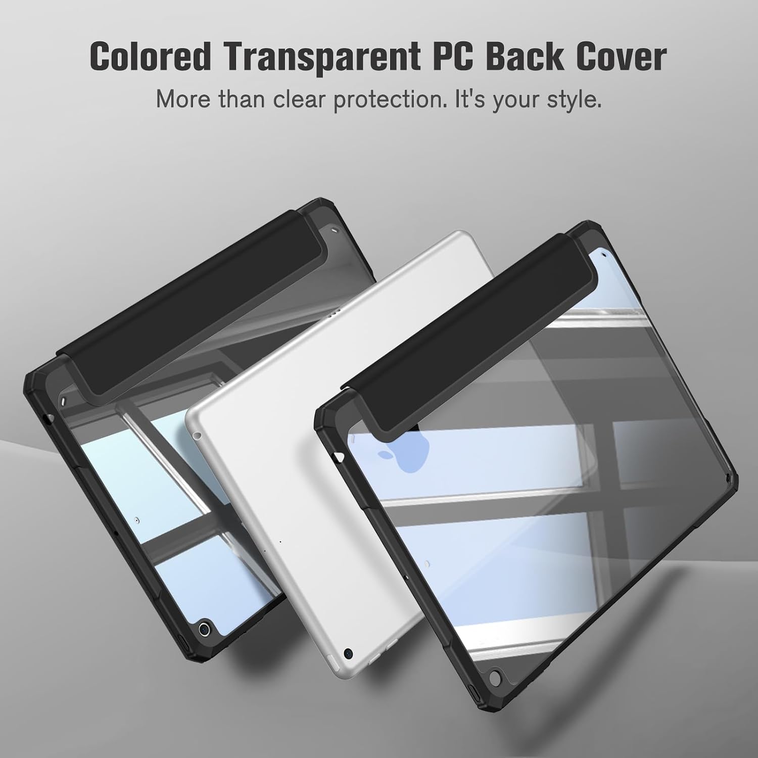 Colored Transparent PC Back Cover  
More than clear protection. It's your style.