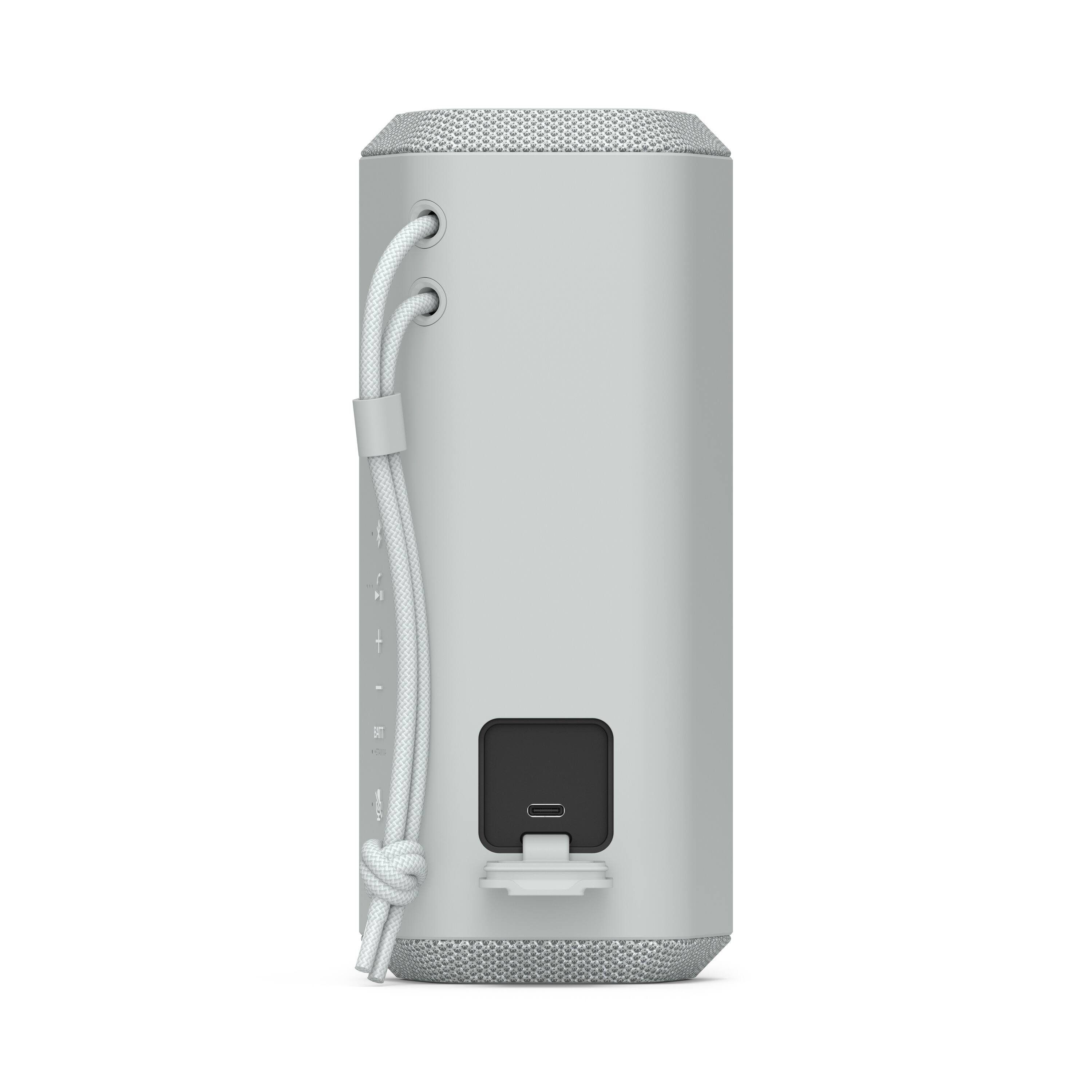 Alt View 1. Sony - XE200 Portable Waterproof and Dustproof Bluetooth Speaker - Light Gray.