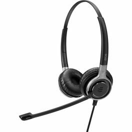 EPOS - IMPACT SC 662 Headset - Stereo - Easy Disconnect - Wired - On-ear - Binaural - Ear-cup - Noise Cancelling - Red