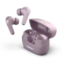 JLab - Jbuds Pods ANC True Wireless Earbuds - Mauve - Front_Zoom