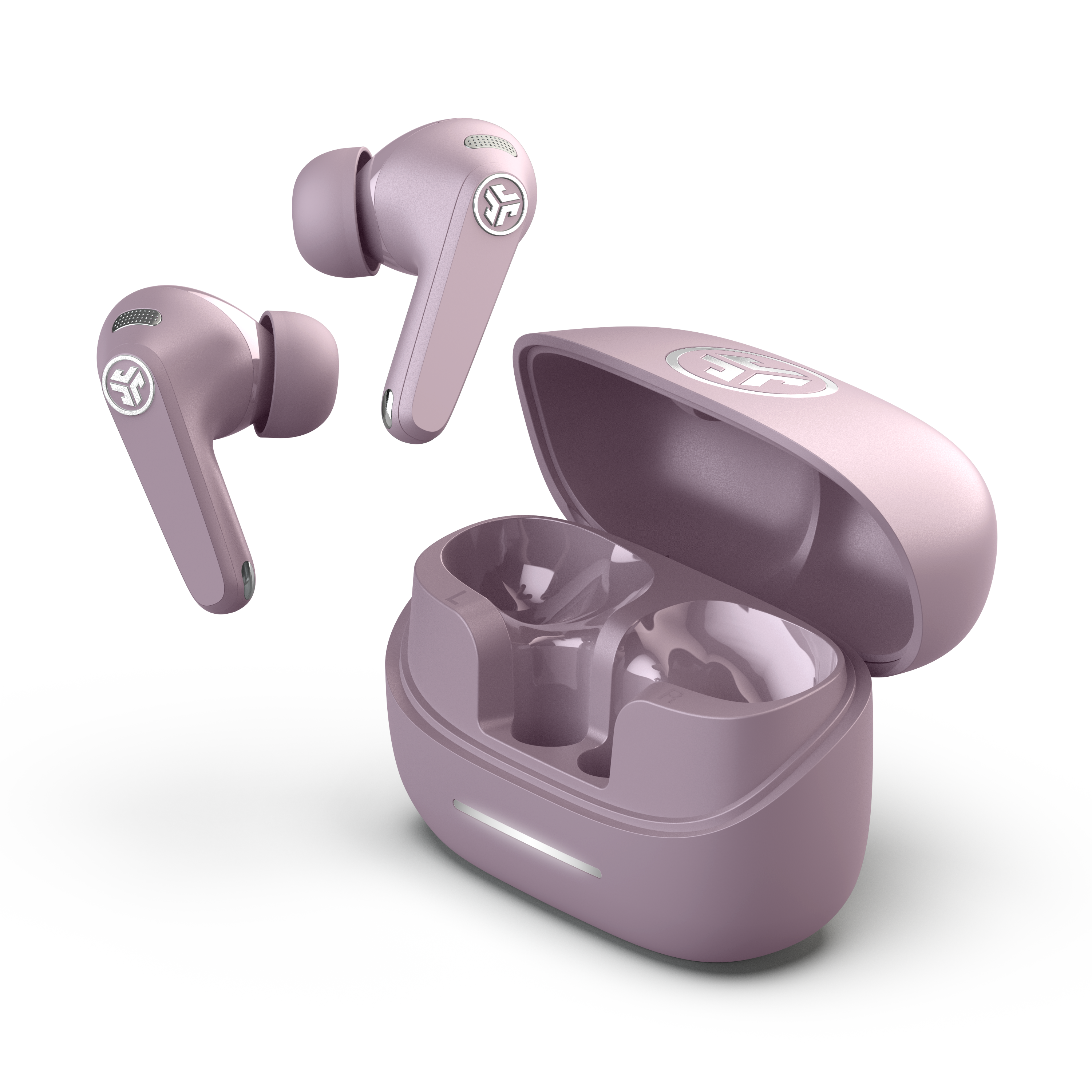 JLab - Jbuds Pods ANC True Wireless Earbuds - Mauve