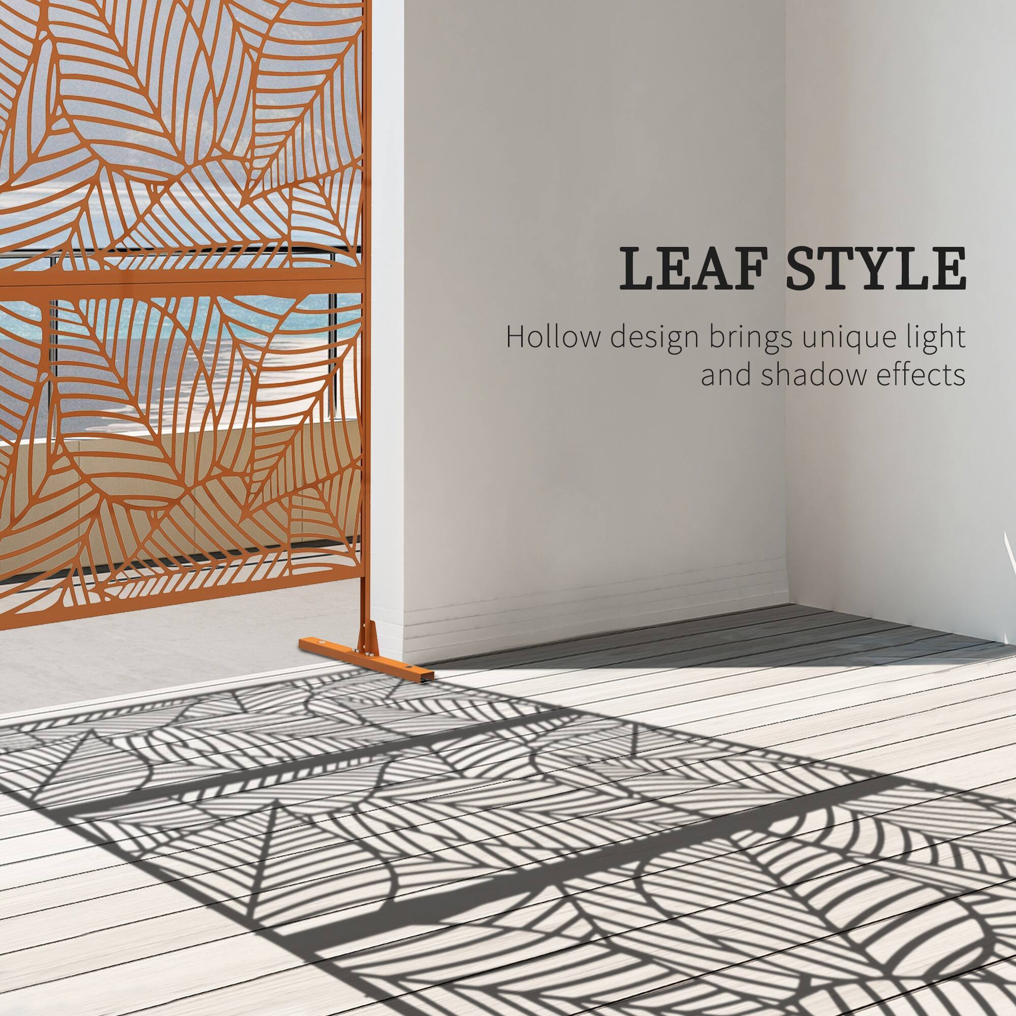 LEAF STYLE  
Hollow design brings unique light and shadow effects