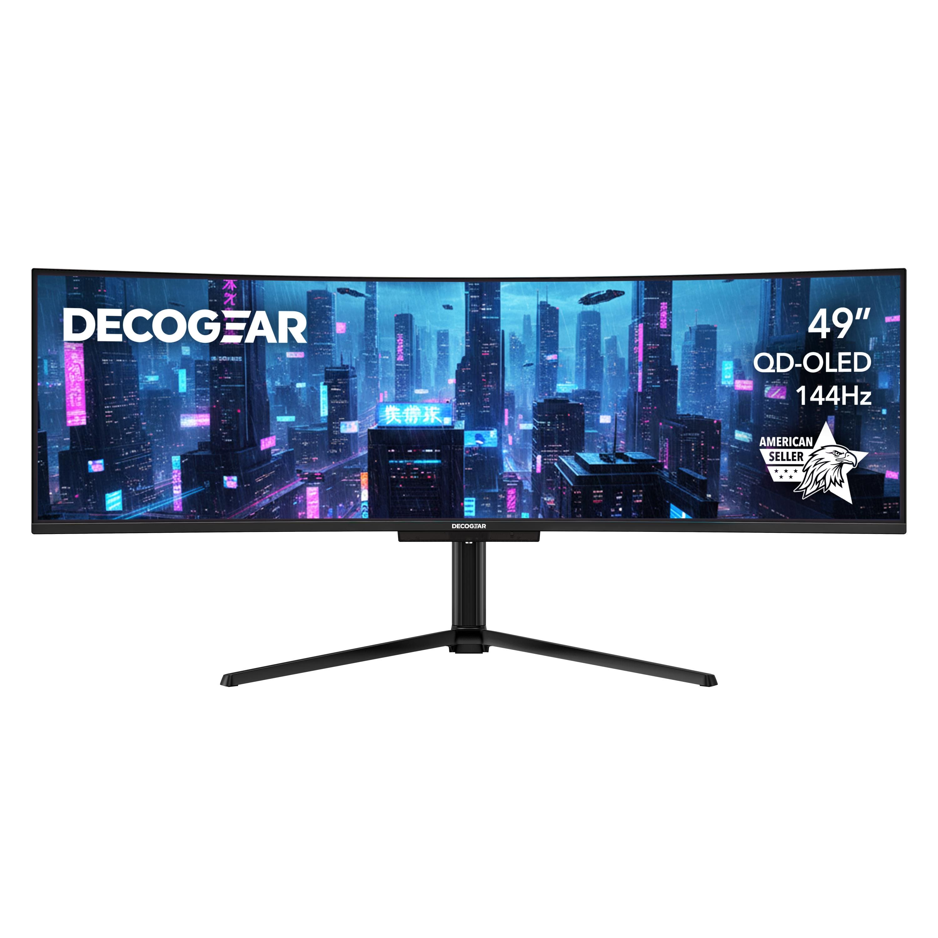 DECOGEAR 49" QD-OLED 144Hz AMERICAN SELLER