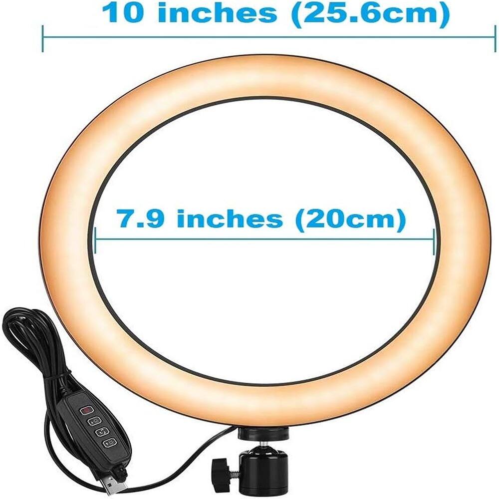 10 inches (25.6cm)  
7.9 inches (20cm)