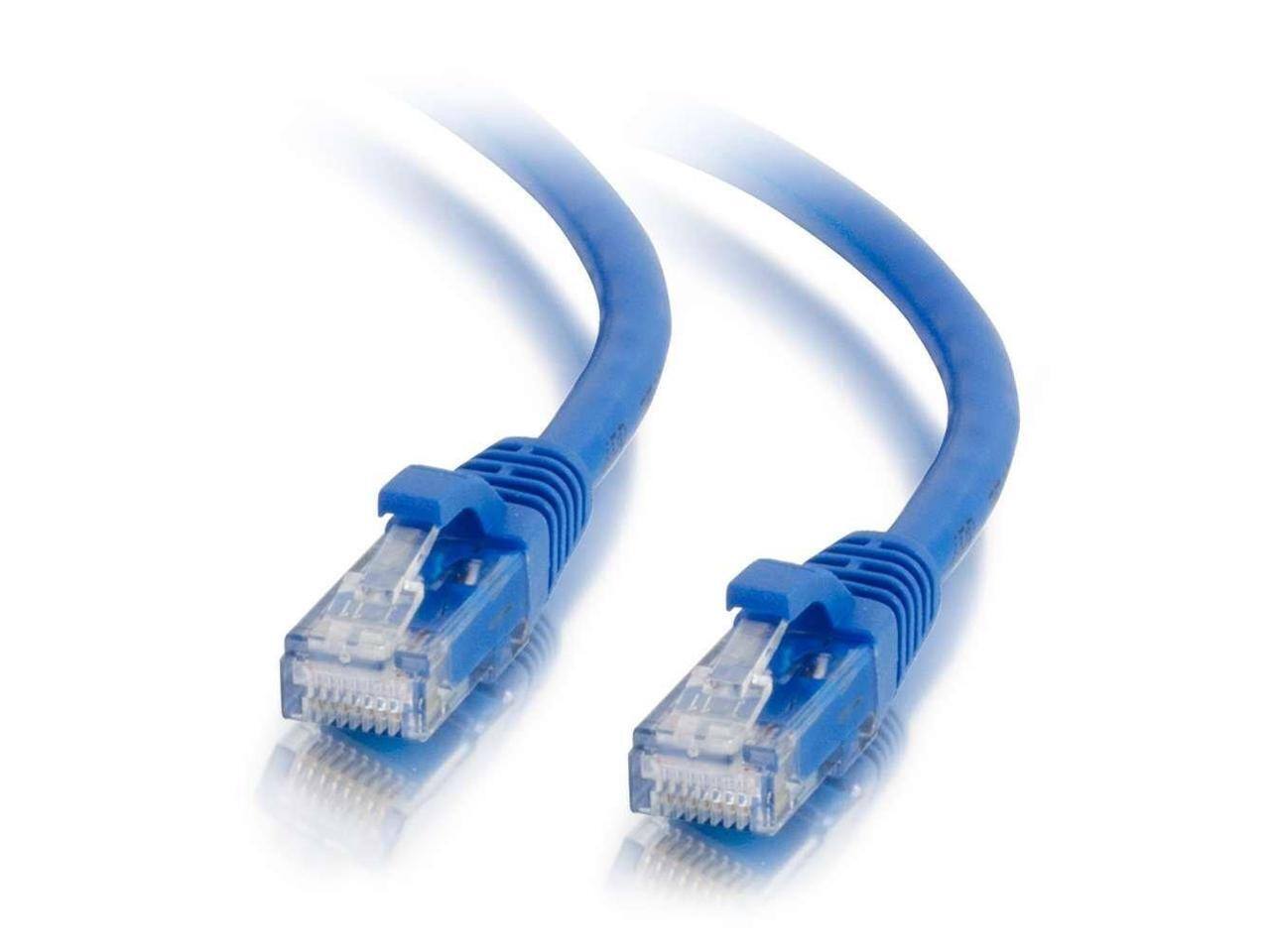 Alt View 1. Cables to Go - C2G 00974 Cat6a Cable - Snagless Unshielded Ethernet Network Patch Cable, Blue (6 Inches).