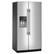 Alt View 8. KitchenAid - KitchenAid - 20.8 Cu. Ft. Counter-Depth Side-by-Side Refrigerator with Exterior Ice - Fingerprint Resistant Stainless Steel.