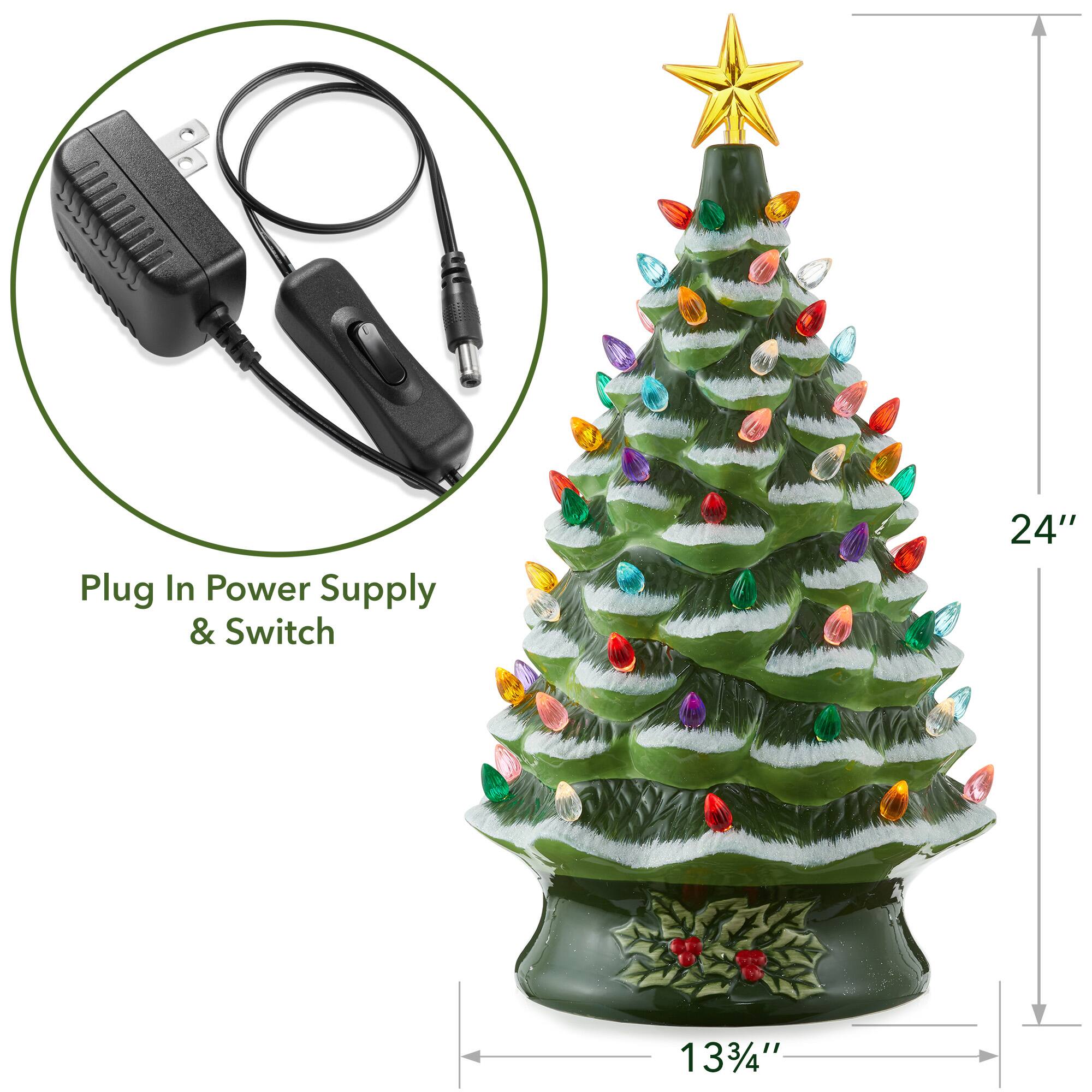 Plug In Power Supply & Switch

24"  
13¾"