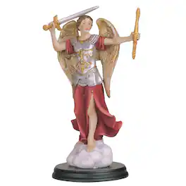 FC Design - 5"H Archangel Michael Saint Michael The Strongest Angel Holy Figurine Statue Office Desk Tabletop Home Decor - Multi-Color