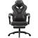 Front. Dowinx - Gaming Chair Ergonomic with Adjustable Massage Lumbar Support, Reclining Office Chair with Footrest for Adults - Black.