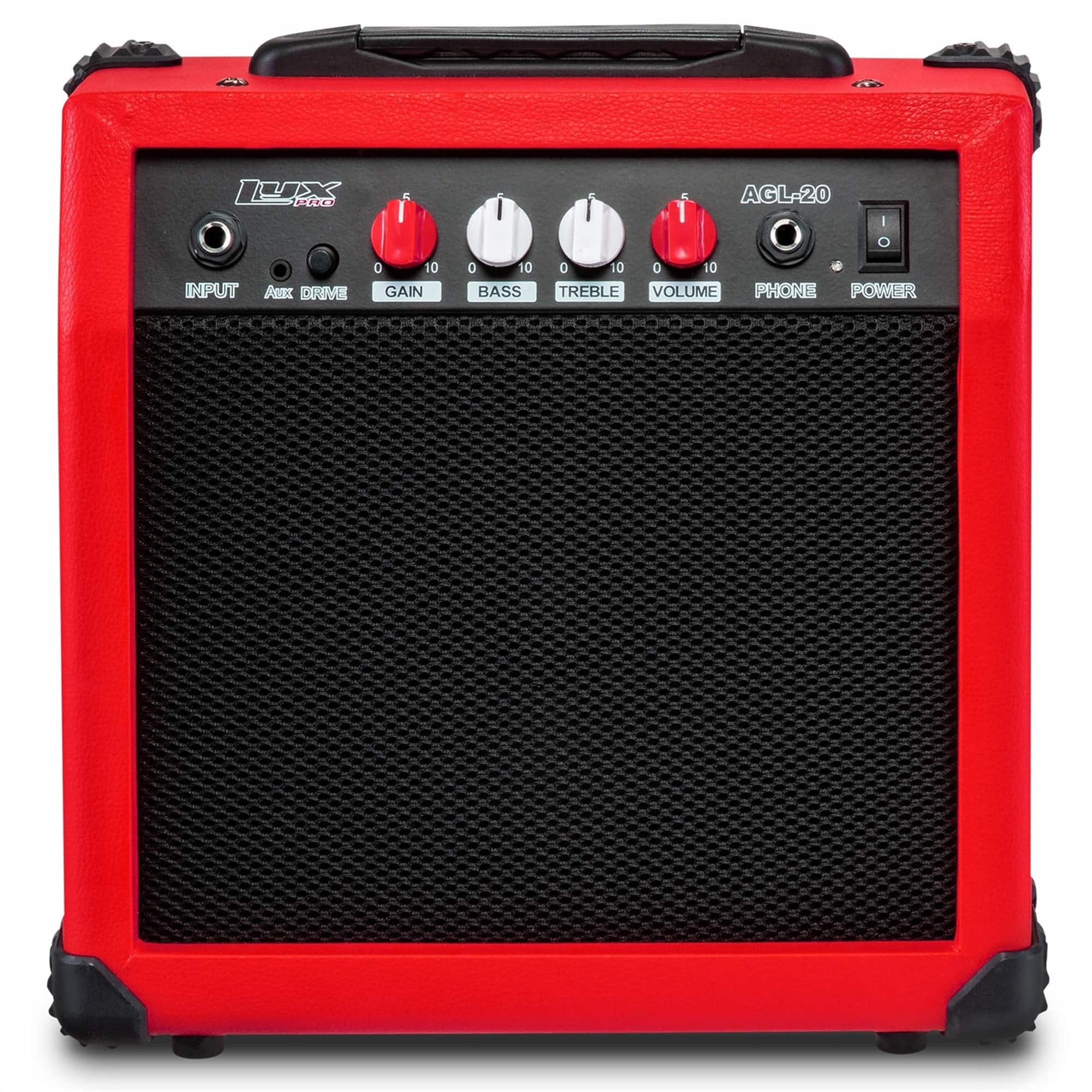 Lyxpro - Electric Guitar Amp - 20 Watt Guitar Amplifier with Built-in Speaker Headphone Jack