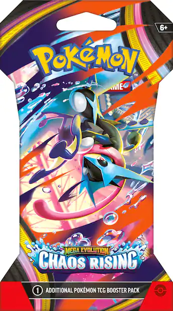 pokemon evolving skies sleeved booster pack SWSH Pokmon The Chaos Rising expansion has over 120 collectible cards and features many new Mega Evolution Pokmon ex Trade In Pokemon Trading Card