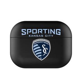 Keyscaper - Sporting Kansas City Sporting Kansas City Insignia AirPods Case Cover - No Size - Black