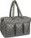 Alt View 6. Joan & David - 22-Inch Diamond Quilted Parachute Nylon 3-Pocket Duffel Bag - 367-BLACK.