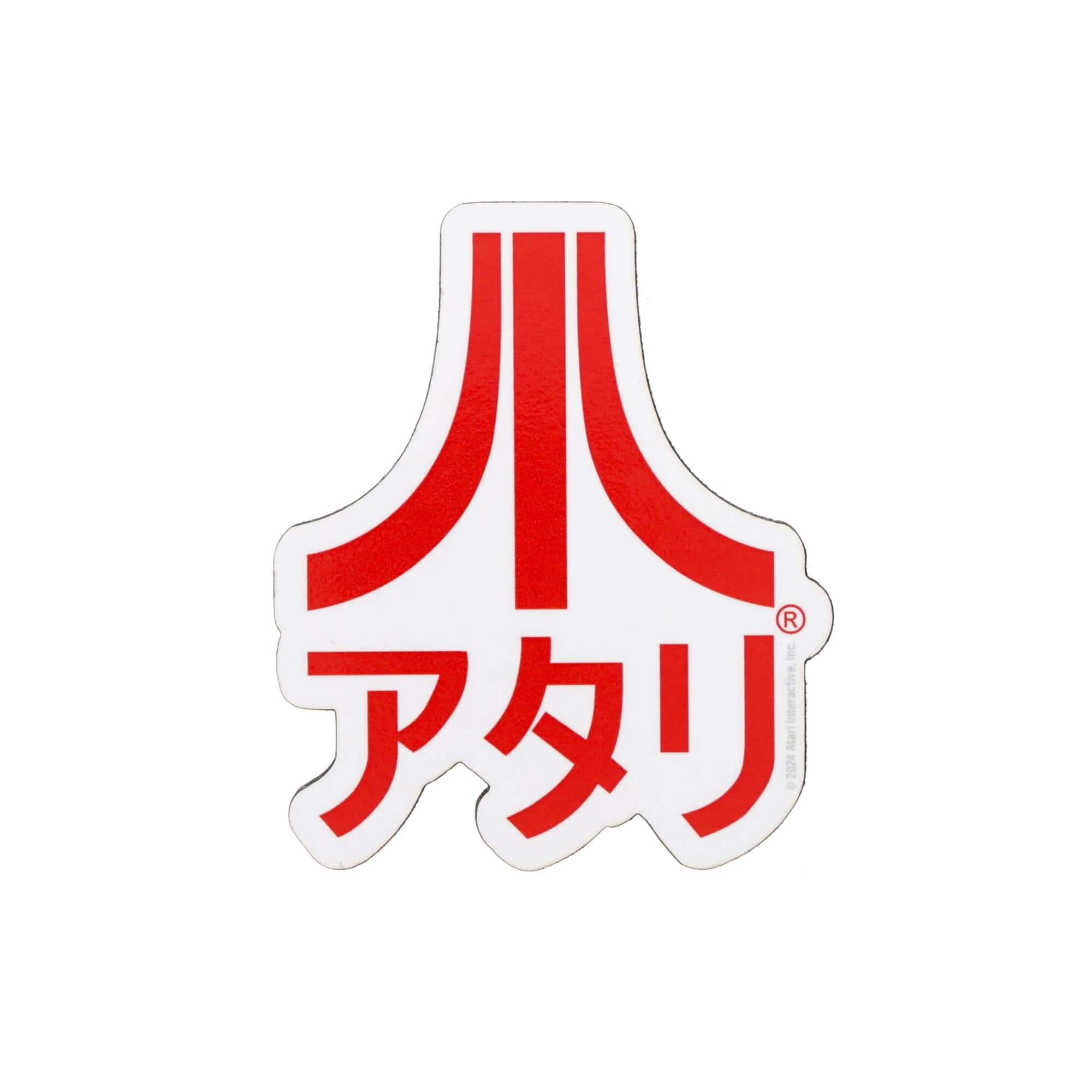 NMR Distribution - ATARI Japanese Logo Funky Chunky Magnet - Red