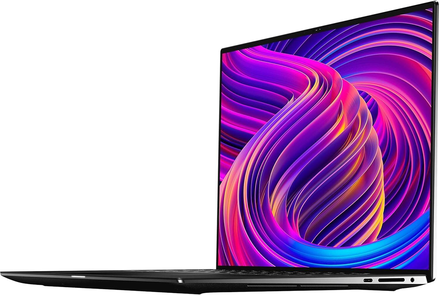 Back. Dell - XPS 15 9510 15.6" Touchscreen Laptop | Intel i9-11900H | 32GB RAM | 512GB SSD | NVIDIA RTX 3050Ti | Fingerprint | Webcam.