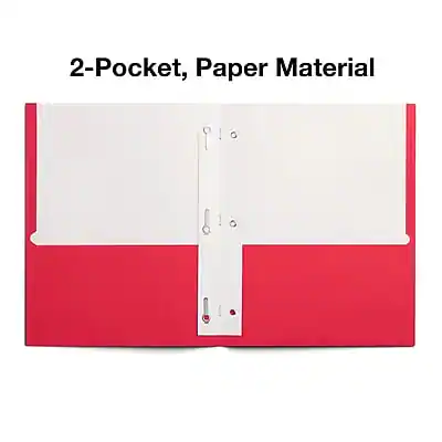 2-Pocket, Paper Material