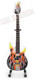 Axe Heaven -Michael Anthony - Michael Anthony Van Halen BB3000MA Yamaha Flame Mini Bass Guitar - Collectibles