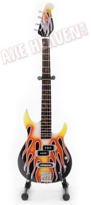 Axe Heaven - Michael Anthony - Michael Anthony Van Halen BB3000MA Yamaha Flame Mini Bass Guitar - Collectibles - Multicolor