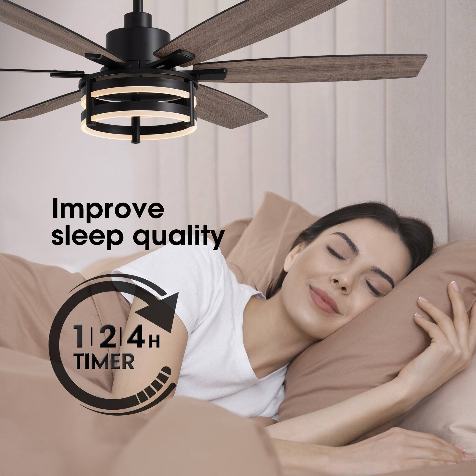 Improve sleep quality

1/2/4h TIMER