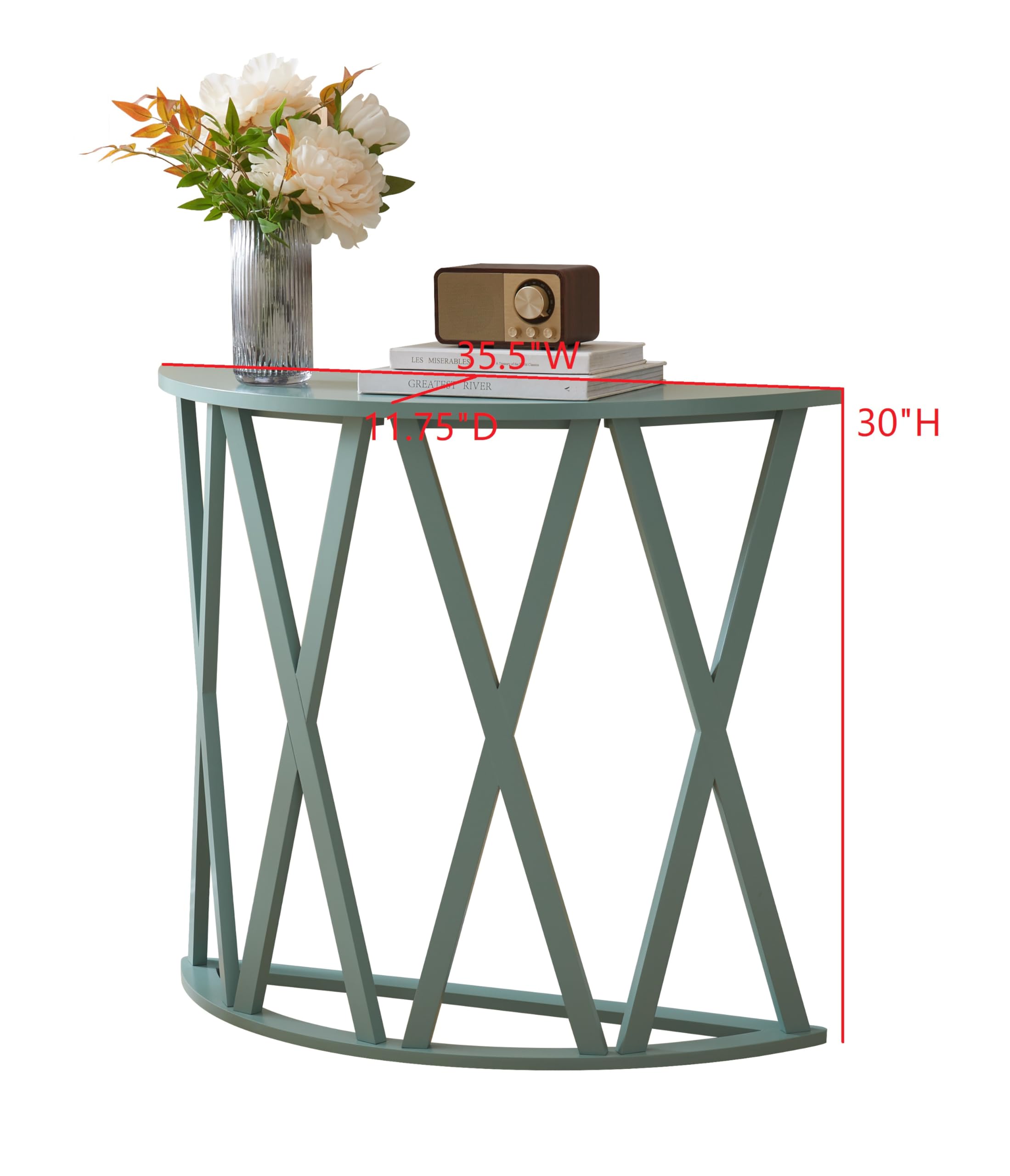 LIS MISERAN  
35.5"W 11.75"D 30"H