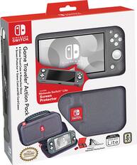 Nintendo Switch
Game Traveler Action Pack
Screen Deluxe Game Protector Travel Case
Includes:
- Nintendo Switch Lite Screen Protector
- Game Card and SD Card Cases
- Glove
Features:
- Adjustable Viewing Stand
Official Nintendo Licensed Product
Only for Nintendo Switch Lite
Nintendo Switch Lite