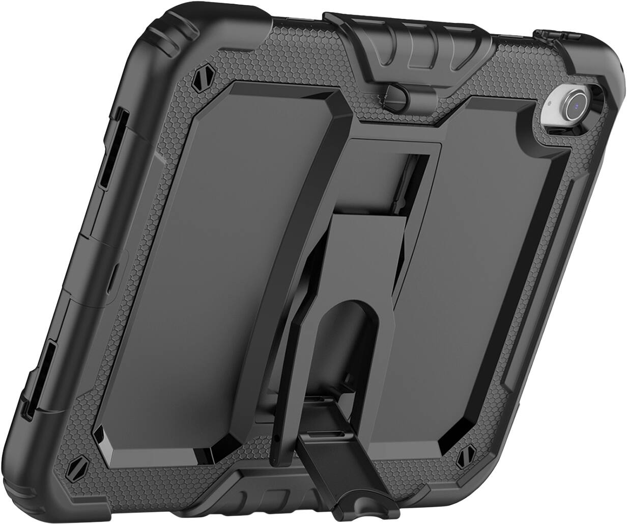Alt View 11. SaharaCase - Raider Series Heavy Duty Kickstand Case for Apple iPad 11'' (A16) and 10.9" (10th Gen) - Black.