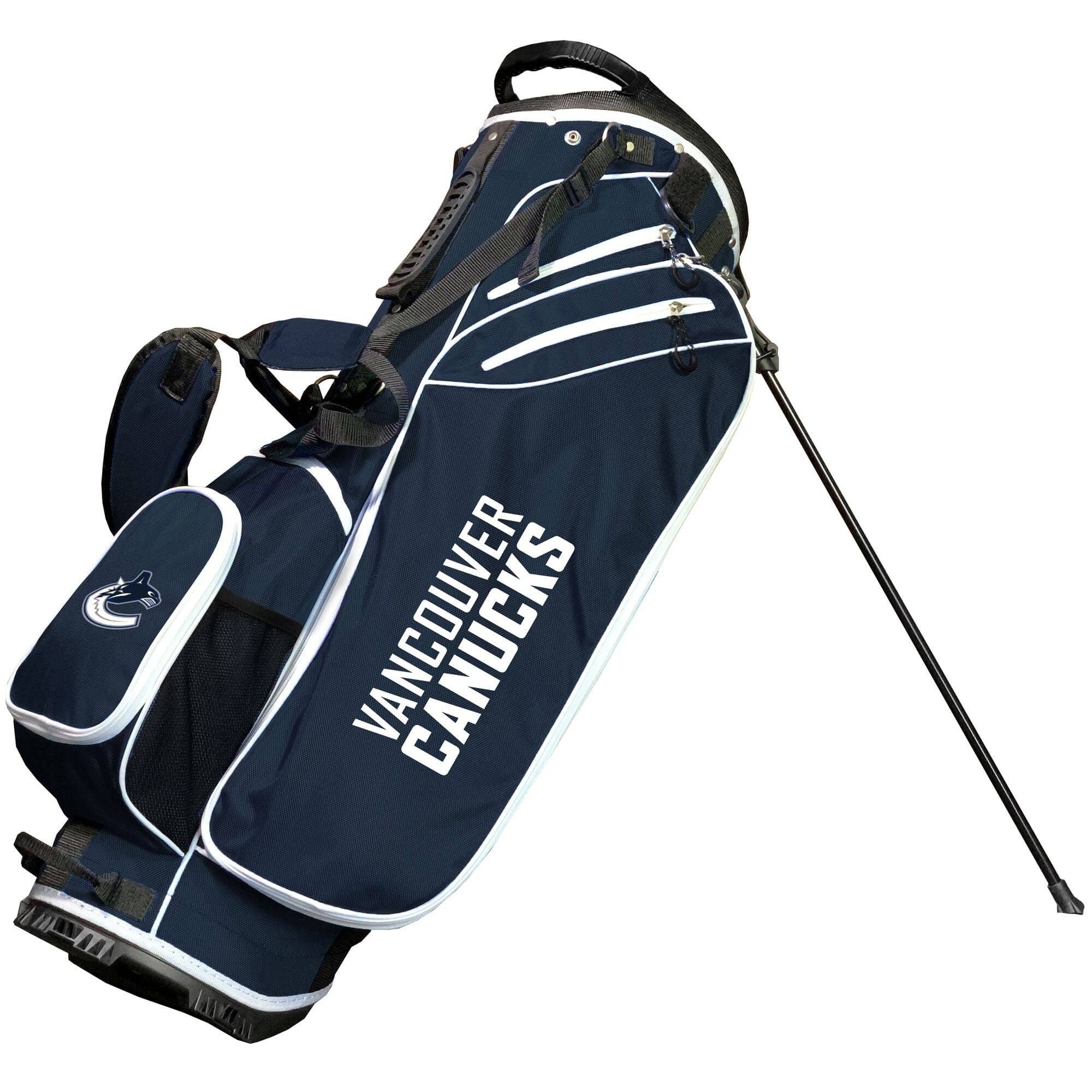 Front. Team Golf - Vancouver Canucks Birdie Stand Golf Bag - Multicolor.
