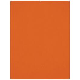 Westcott - 5x7' X-Drop Wrinkle-Resistant Backdrop, Tiger Orange