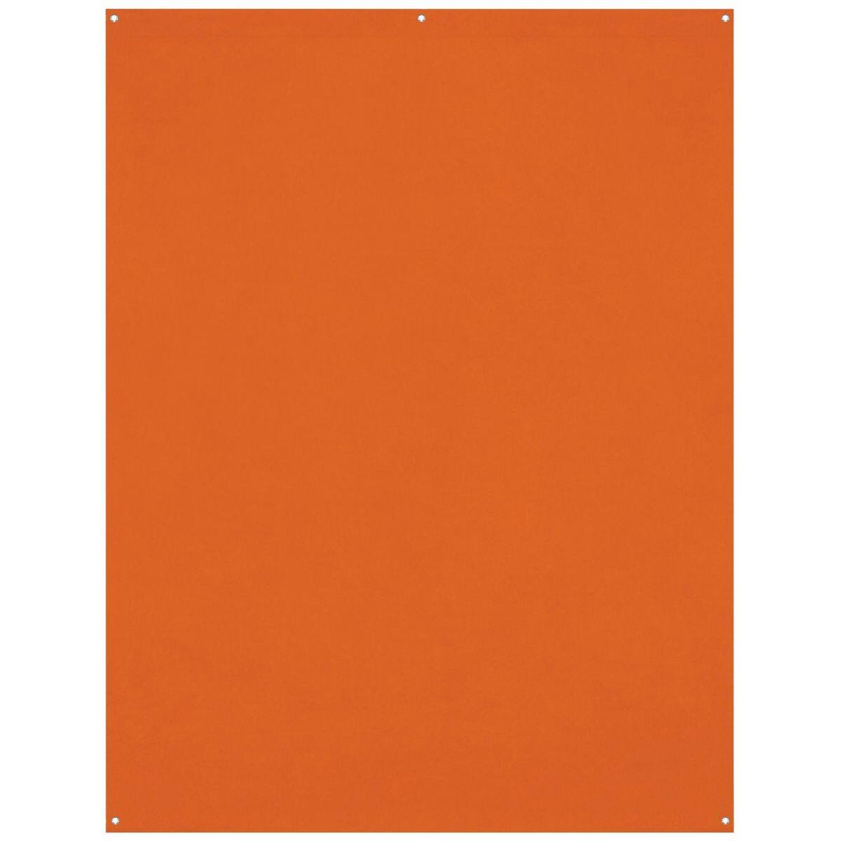 Front. Westcott - Westcott 5x7' X-Drop Wrinkle-Resistant Backdrop, Tiger Orange.